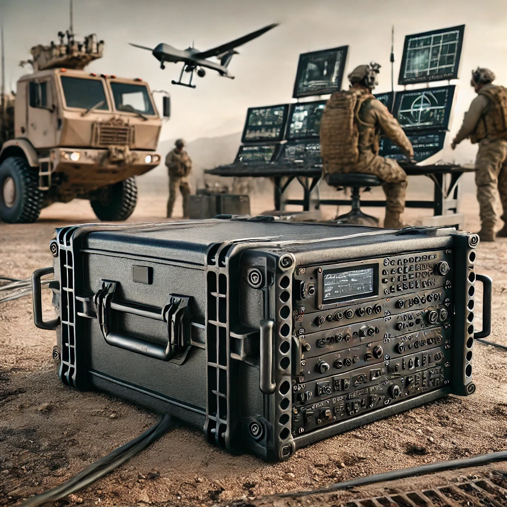 Harderback® Rack Mount Cases en el Sector Militar y de Defensa